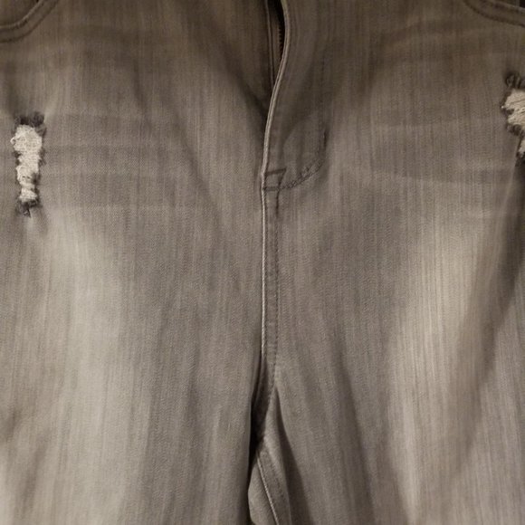 Grey highwasited denim jeans - Picture 5 of 8